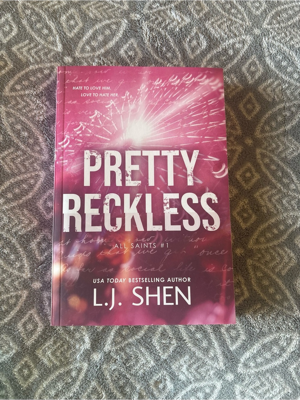 Pretty Reckless by L.J. Shen - Adult Romance Paperback Book
